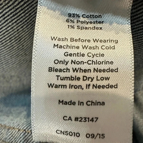 TALBOTS Flawless 5 Pocket Slimming Straight Jeans - Size 18 WP - Picture 4 of 8